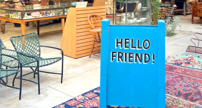 estate sale warehouse