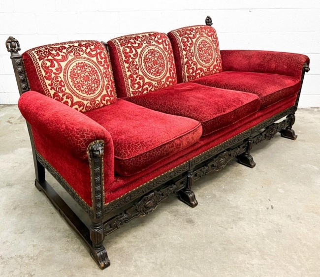 Spanish Revival Sofa Couch