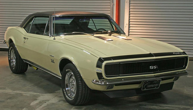 vintage camaro auction