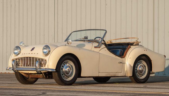 classic triumph convertible